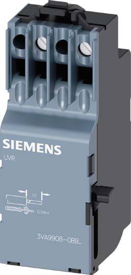 SIEM 3VA9908-0BB11 Unterspannungsauslöser 24V DC 3VA9908-