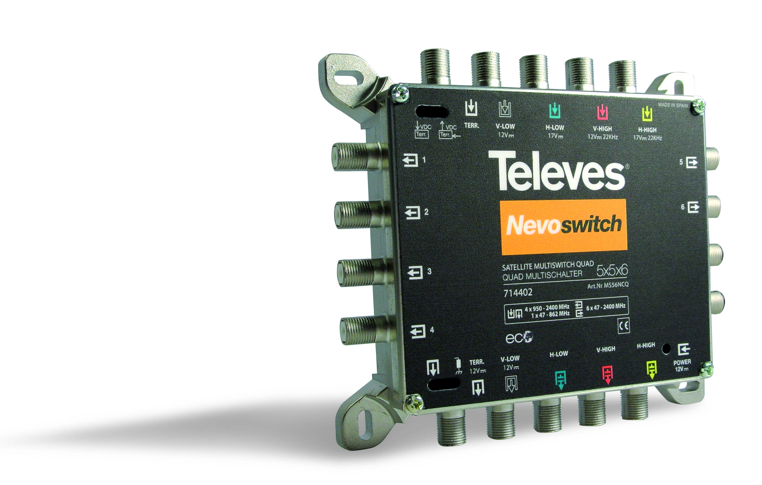 Televes Guss-Multischalter 5in6 MS56NCQ NEVO 714402