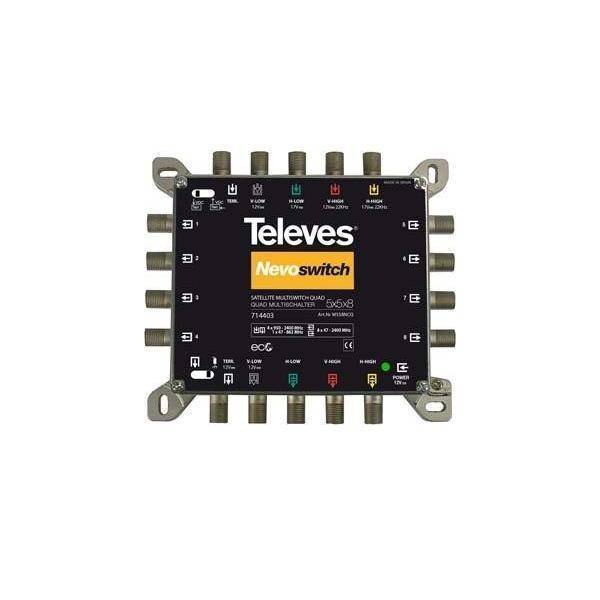 Televes Guss-Multischalter 5in8 MS58NCQ NEVO 714403