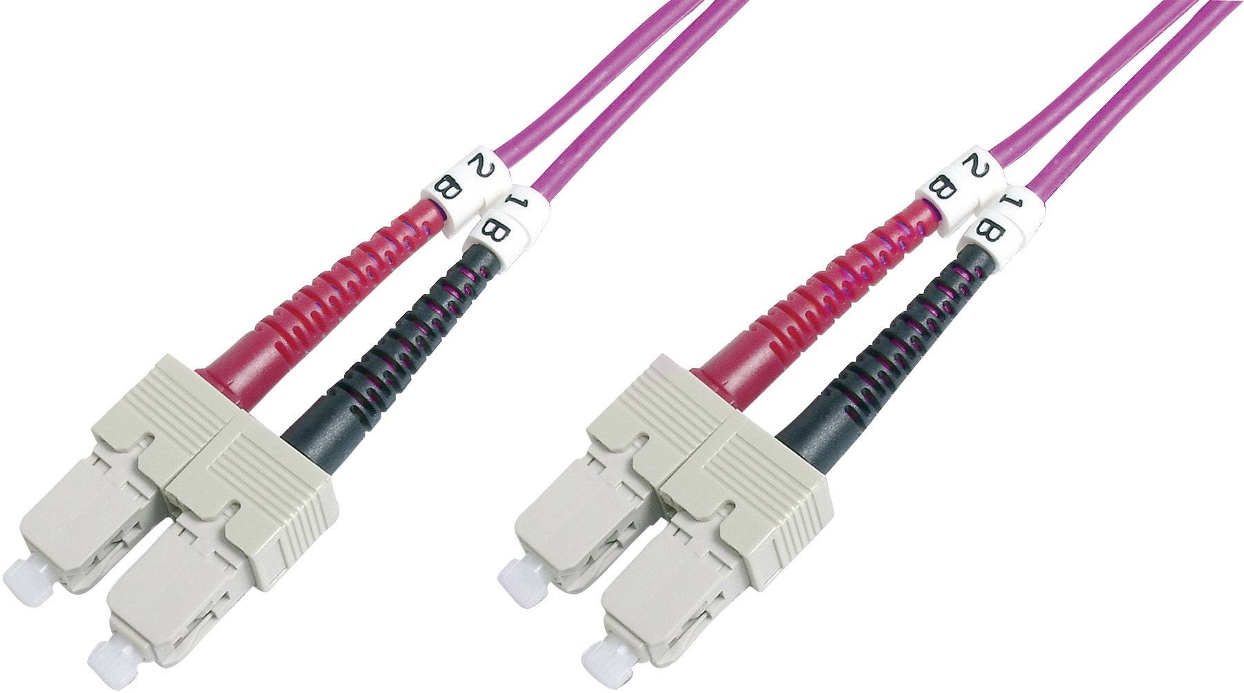 4016032308850 - LWL Patchkabel OM4 DK-2522-01-4 SC-D SC-D 50 125 Multimode Länge10m