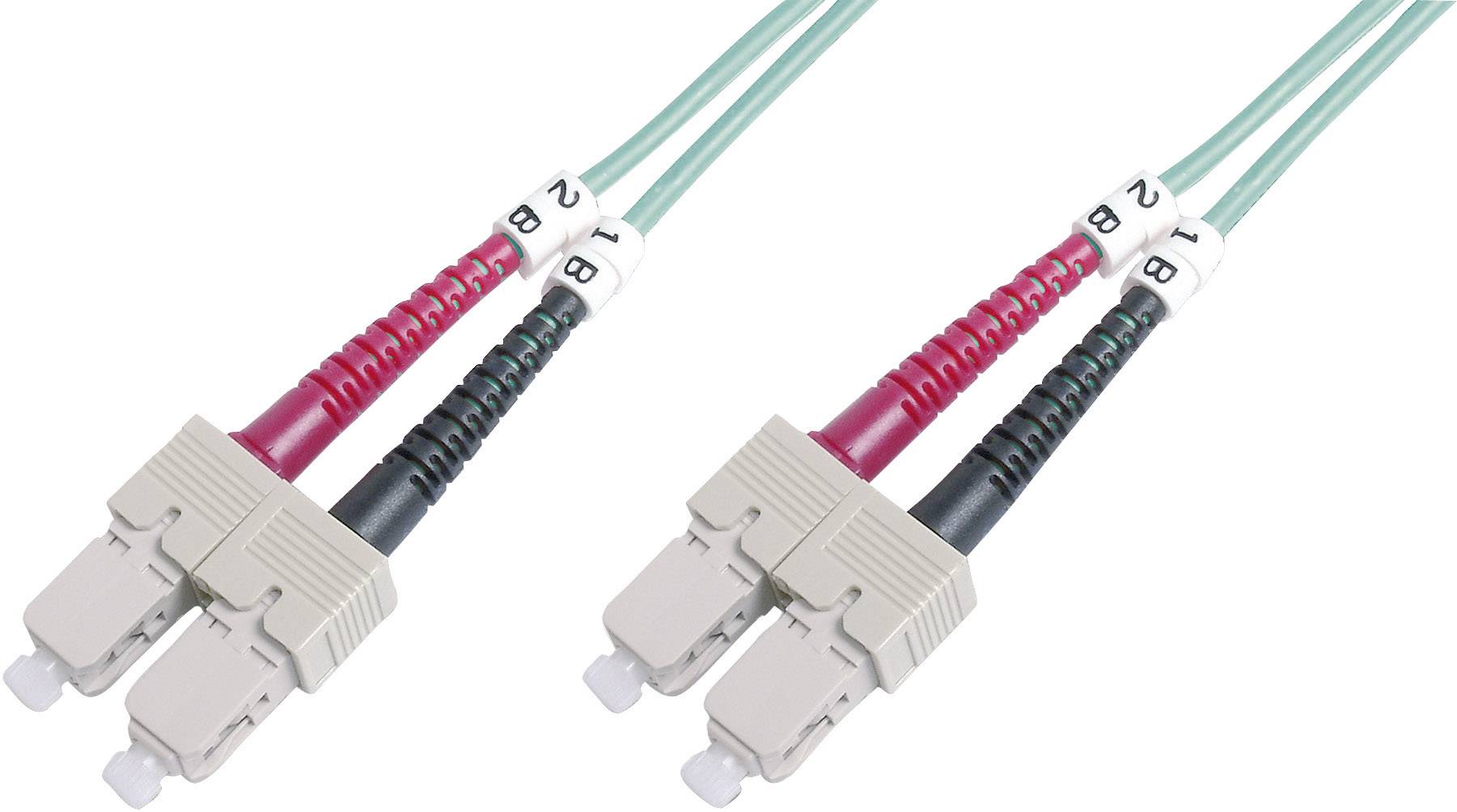 LWL Patchkabel OM3 DK-2522-02/3 SC-D/SC-D 50/125 Multimode Länge2,0m