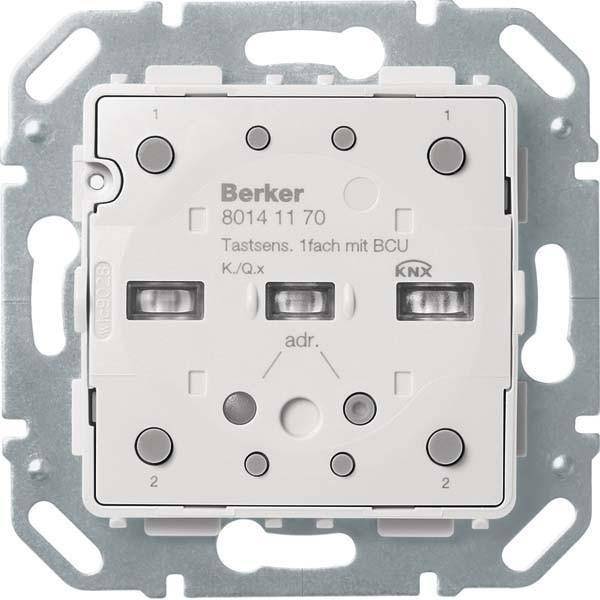 Berker Tastsensor-Modul 1fach 80141170 mit integ. Busankoppler KNX K.1