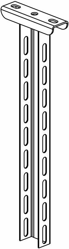 Legrand 348372 Stiel U55 1200 7kN 270Nm tauchfeuerverzinkt