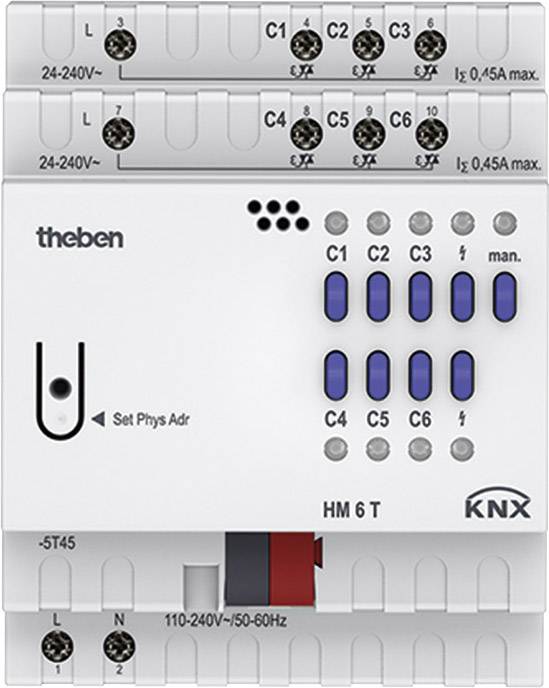 4003468490754 - KNX Heizungsaktor 6-fach oErweiter HM 6 T KNX