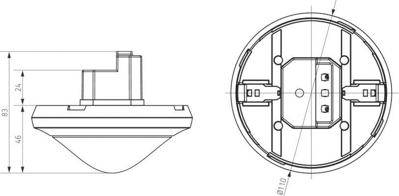 Theben AG 4854184, Schaltermat/Geb.Steu THEB weiß 360° 4854184 (BILD1)