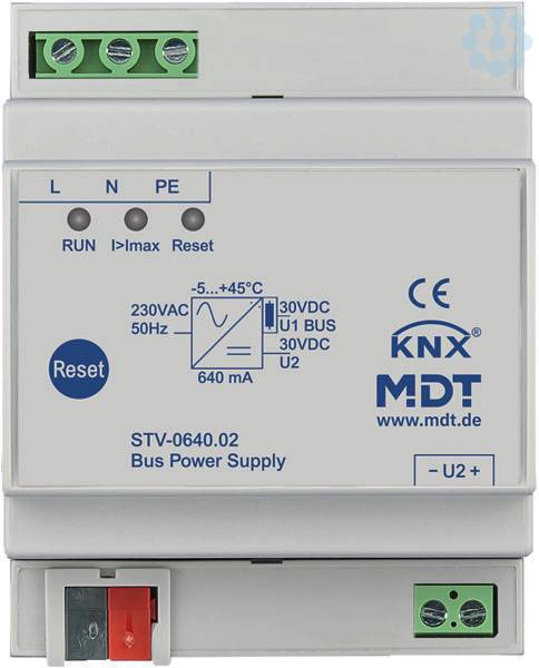 MDT STV-0640.02 Busspannungsversorgung 4TE REG 640mA