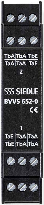 4015739496303 - SIED Bus-Video-Verteiler BVVS 652-0 symm Hutschiene schwarz 49630