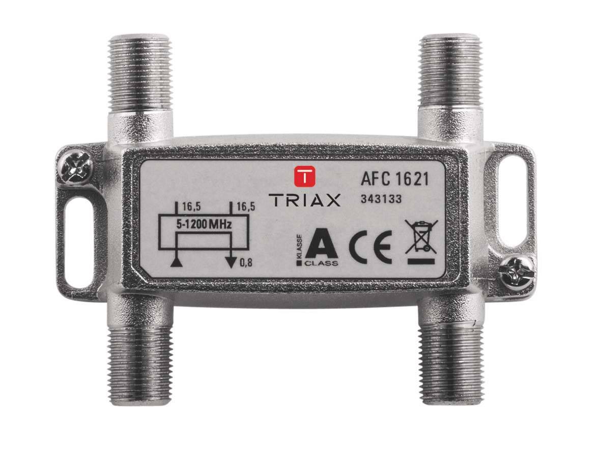 TRIAX 2fach Abzweiger AFC 1621 1,2 GHz 16,5dB 343133