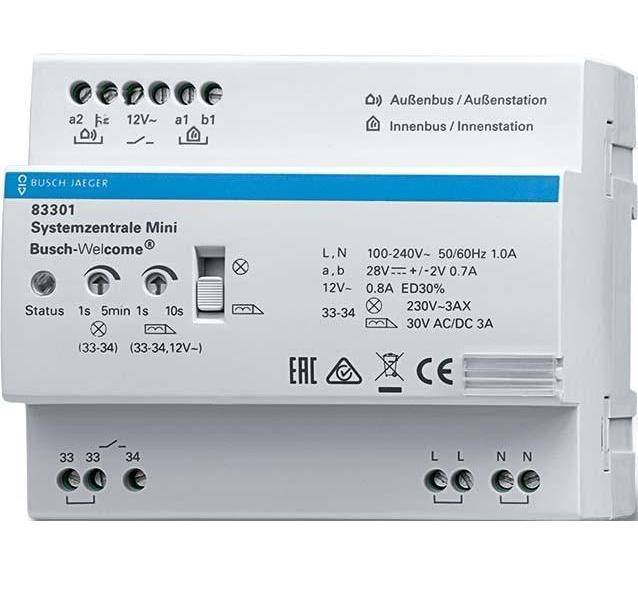 BJ Systemzentrale Mini, 83301 Türkommunikation, Systemgeräte