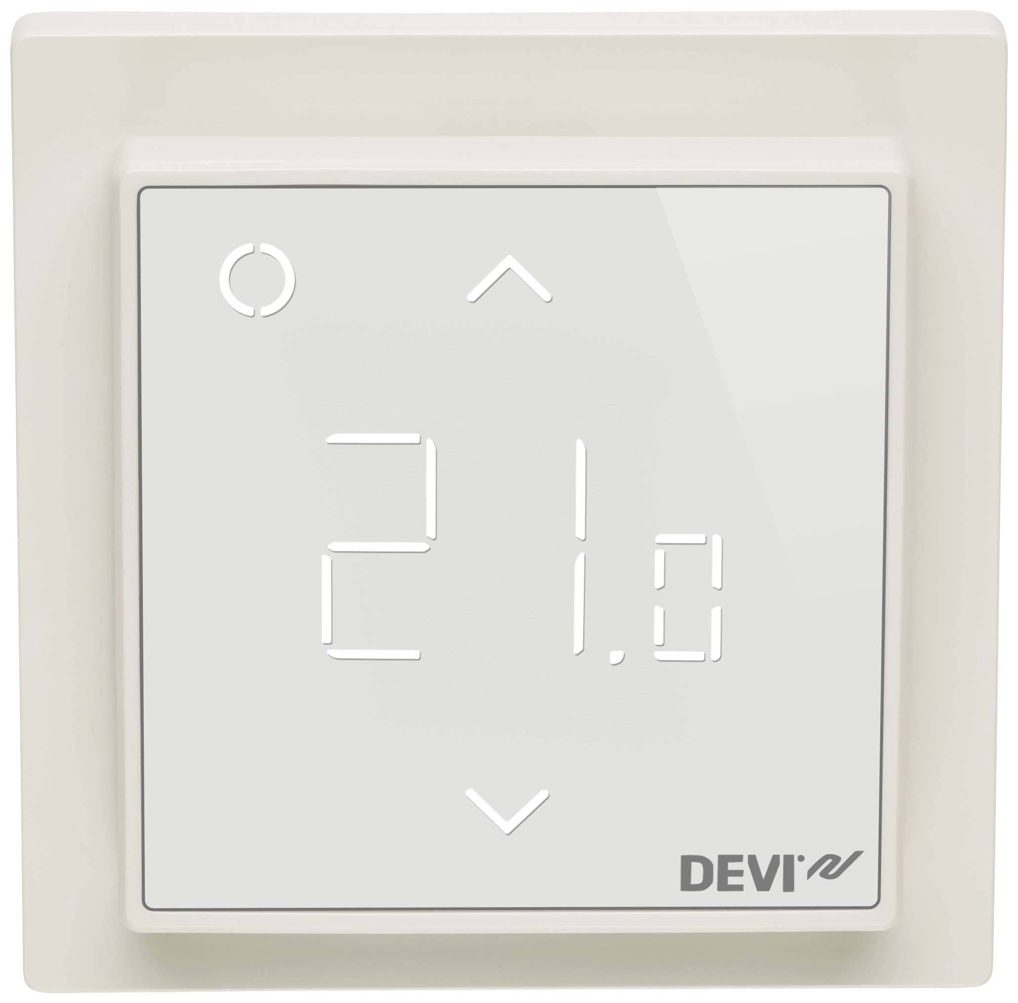 DEVI Elektr.Raum + Boden Smart 140F1141 Thermostat über WLAN App bedienbar, 9010