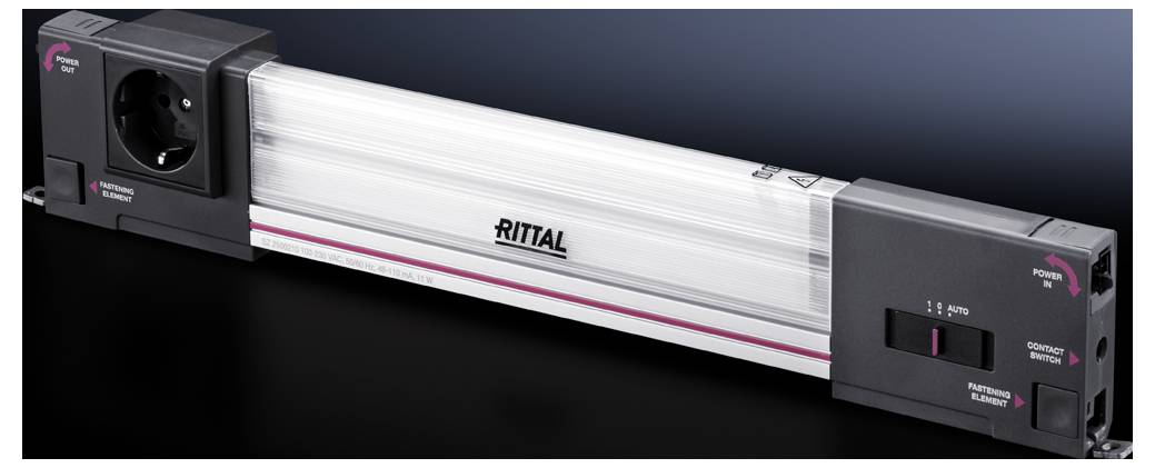 Rittal Leuchte LED 900lm SZ 2500210 100-240V 437mm m.Steckdose