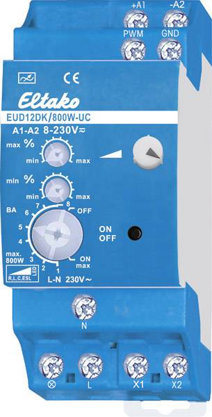 4010312109656 - Eltako EUD12DK 800W-UC Universal Dimmschalter mDrehknopf 21100810