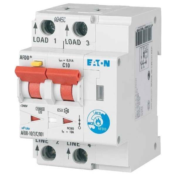 EATON AFDD-10/2/B/003-A 187168 Brandschutz-schalter 2pol B10A 30mA Typ