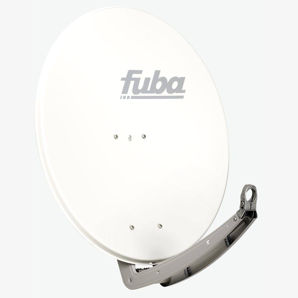 Fuba DAA 780 W Satellitenantenne weiß Hochleistungs- 74x84cm Aluminium