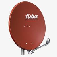 Fuba DAL 800 R Satellitenantenne rot 84x74cm Aluminium