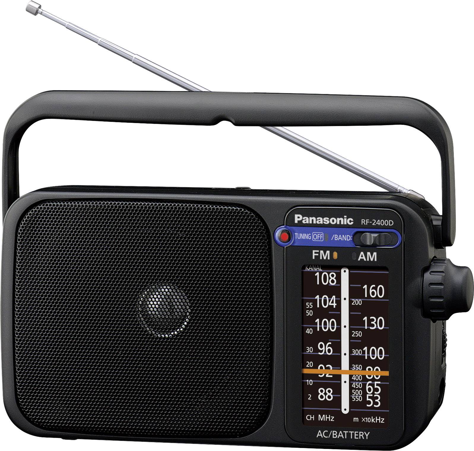 Panasonic RF-2400DEG-K sw Kofferradio UKW/MW