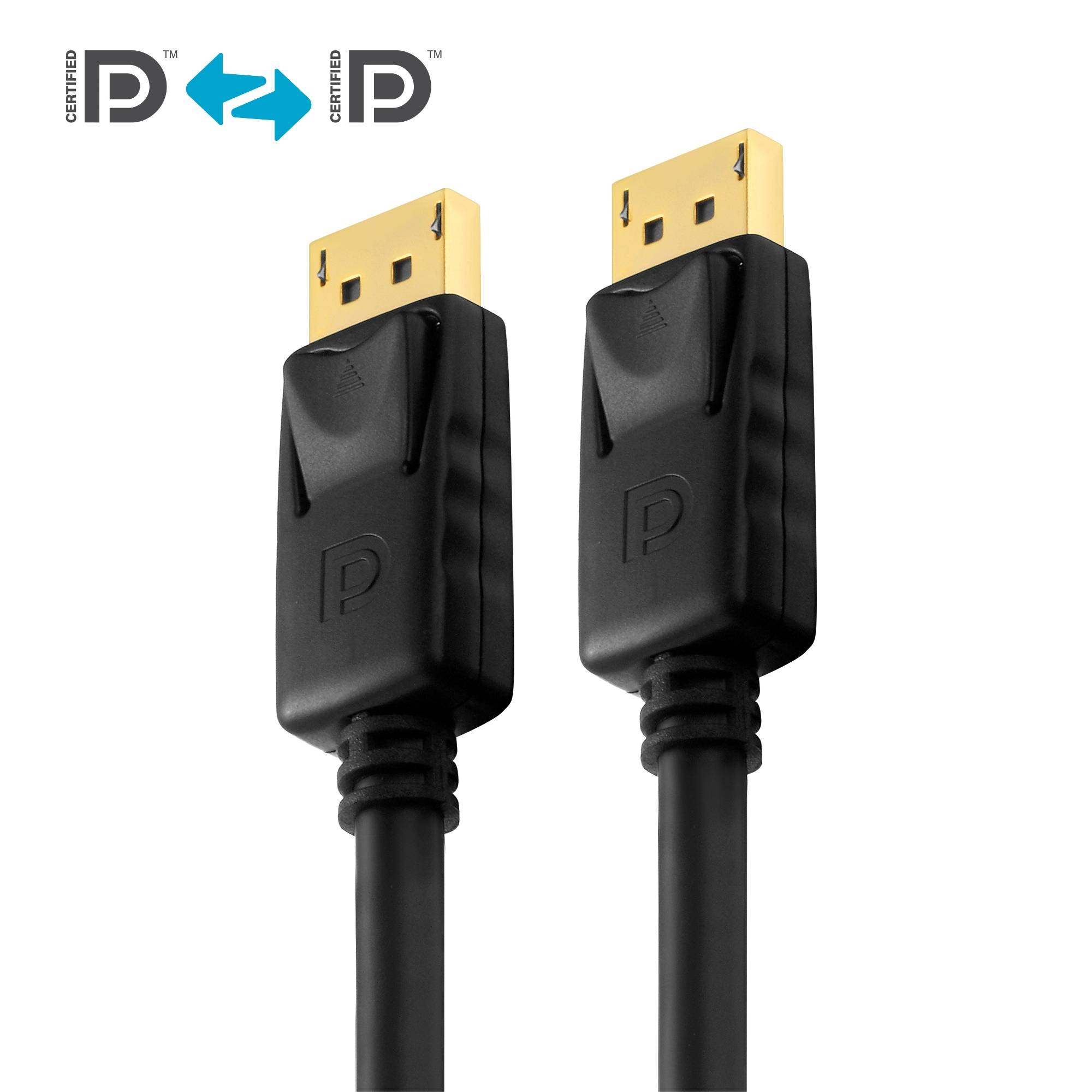 PureLink DisplayPort-Kabel PI5000-050 PureInstall,DP1.2/21,6Gbps,4K/60Hz,5m