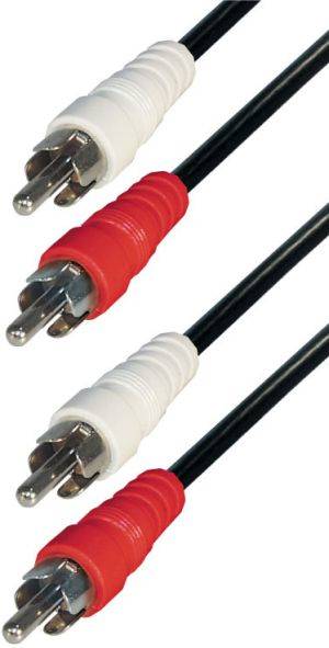 Hapena Audio-Kabel 1,5m 2 X C2 09815 2xCinch-Stecker - 2xCinch-Stecker