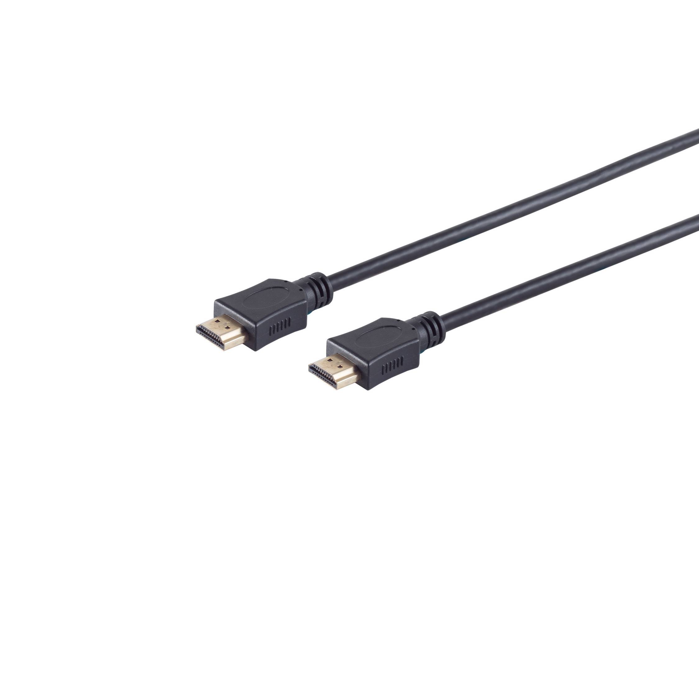 Hapena HDMI-Kabel 1,5m C590/015LC mit Ethernet,1.4a/2.0