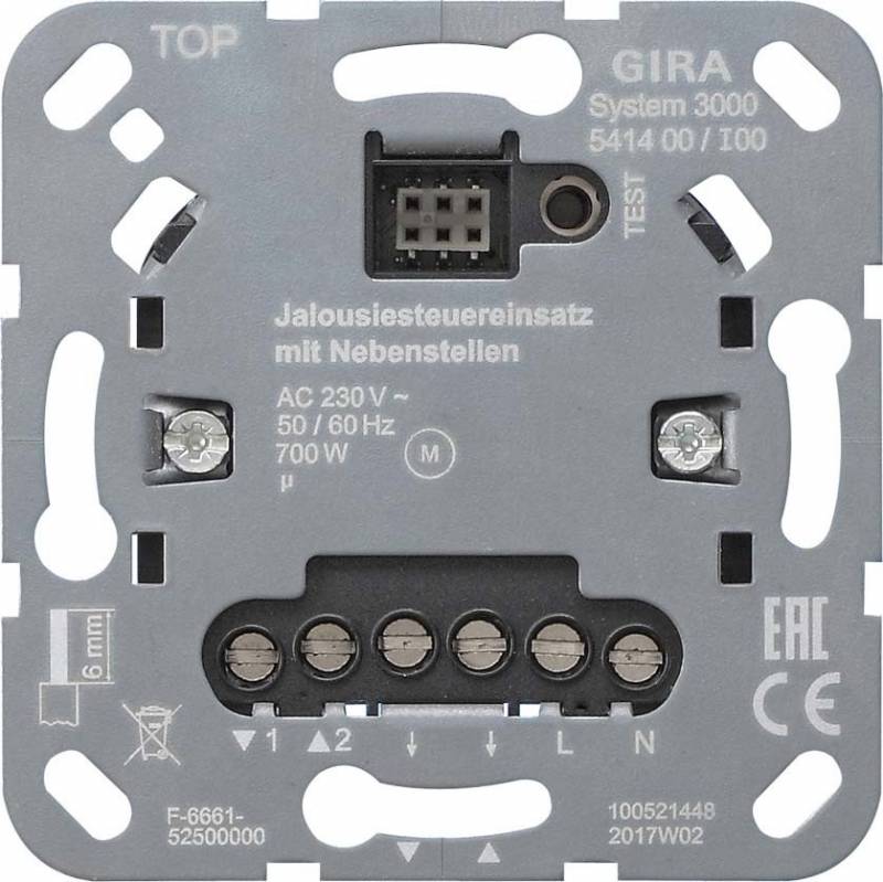 GIRA 541400 S3000 Jalousiesteuereinsatz+ Nebenstelleneingang Einsatz