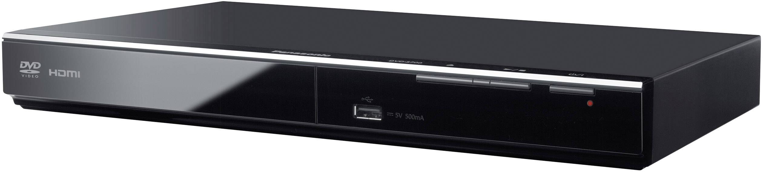 Panasonic DVD-S700EG-K sw DVD-Spieler HDMI,Scart,USB