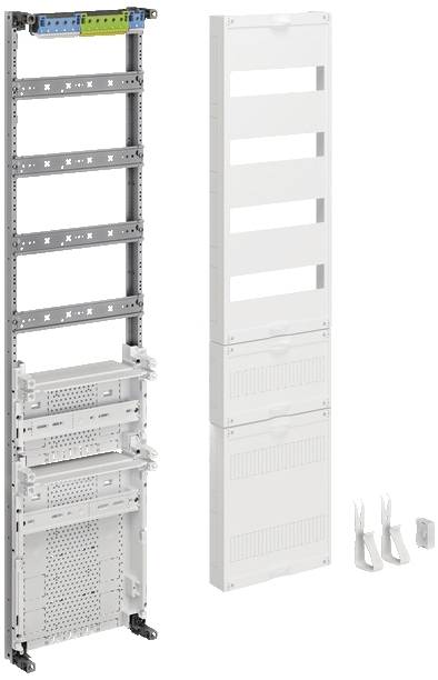 Hager Verteilerfeld universZ ZU37VT4APZ2 1050mm 4rh 1feld 300mm APZ unten u.1xRFZ