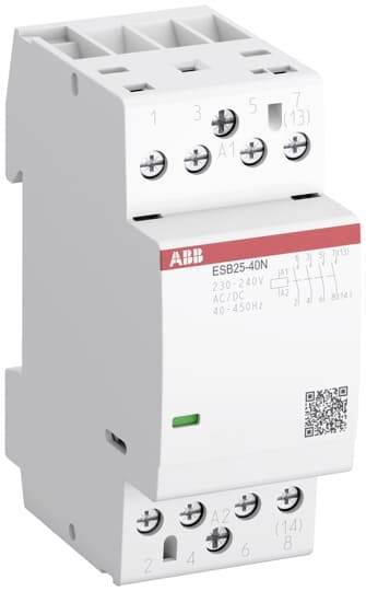 ABB Inst.-Schütz 230-240V 25A 2S/2Ö brummfrei ESB25-22N-06