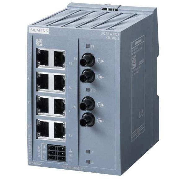 Siemens SCALANCE 6GK5108-2BB00-2AB2 XB108-2 unmanaged Switch 8x 10/100 Mbits