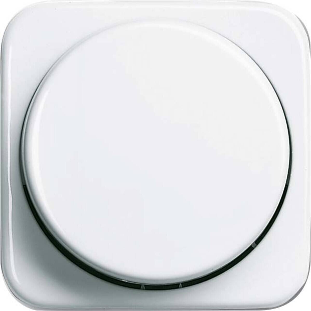 BJ Zentralscheibe 2115/11-214-500 UP-Drehdimmer alpinweiß