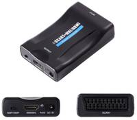 Hapena Scart zu HDMI 2451010002 Konverter,720/1080p,USB-powered