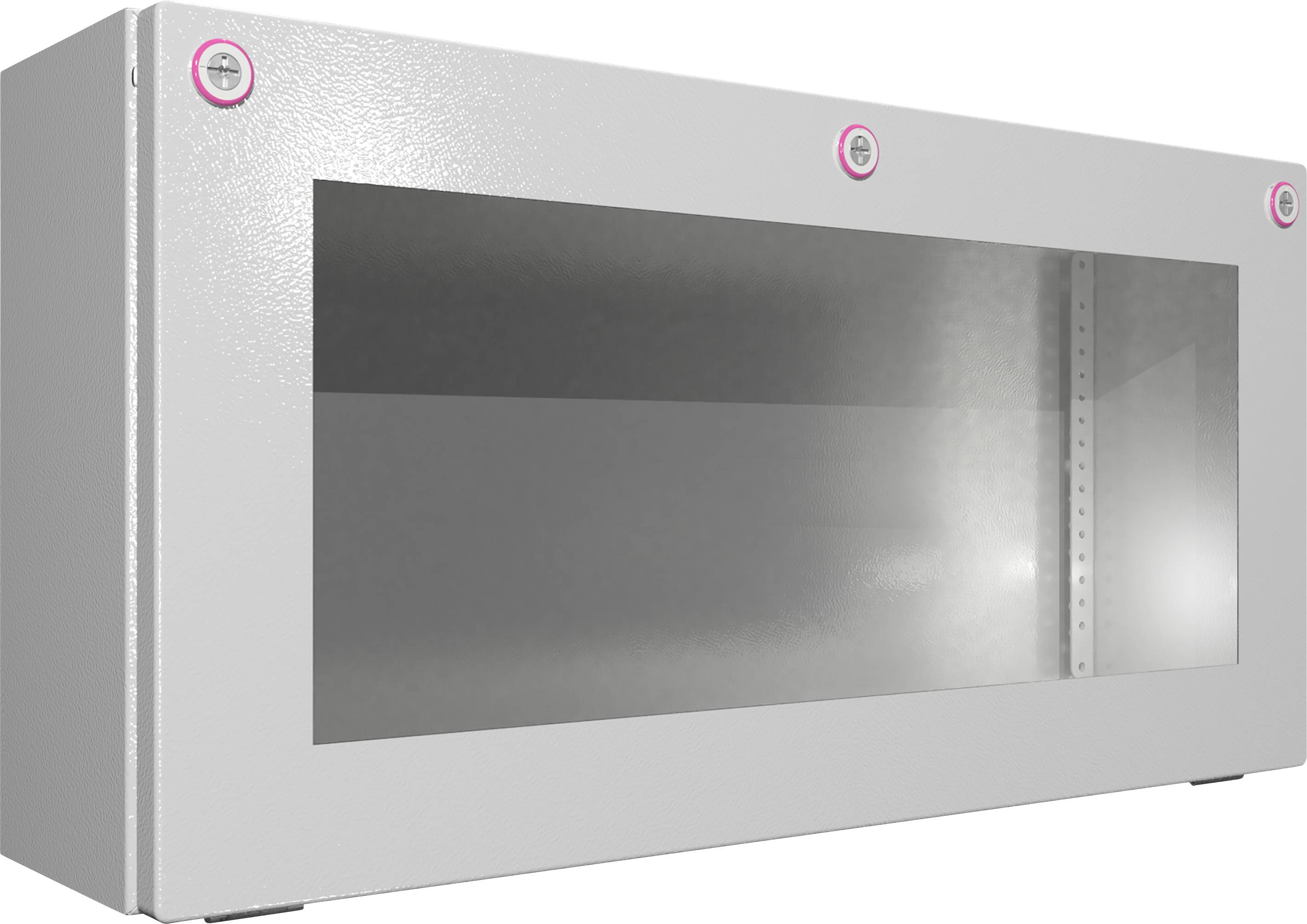 Rittal Busgehäuse KX Stahlblech 1612000 scharniertem Deckel, BHT 600x300x155mm