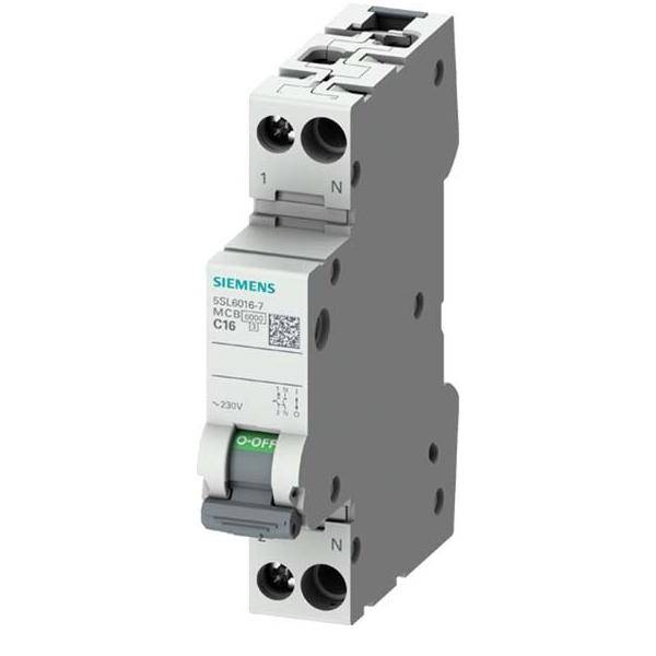 Siemens Leitungsschutzschalter 5SL6013-7 230V 6KA, 1+N-POLIG/1TE C13