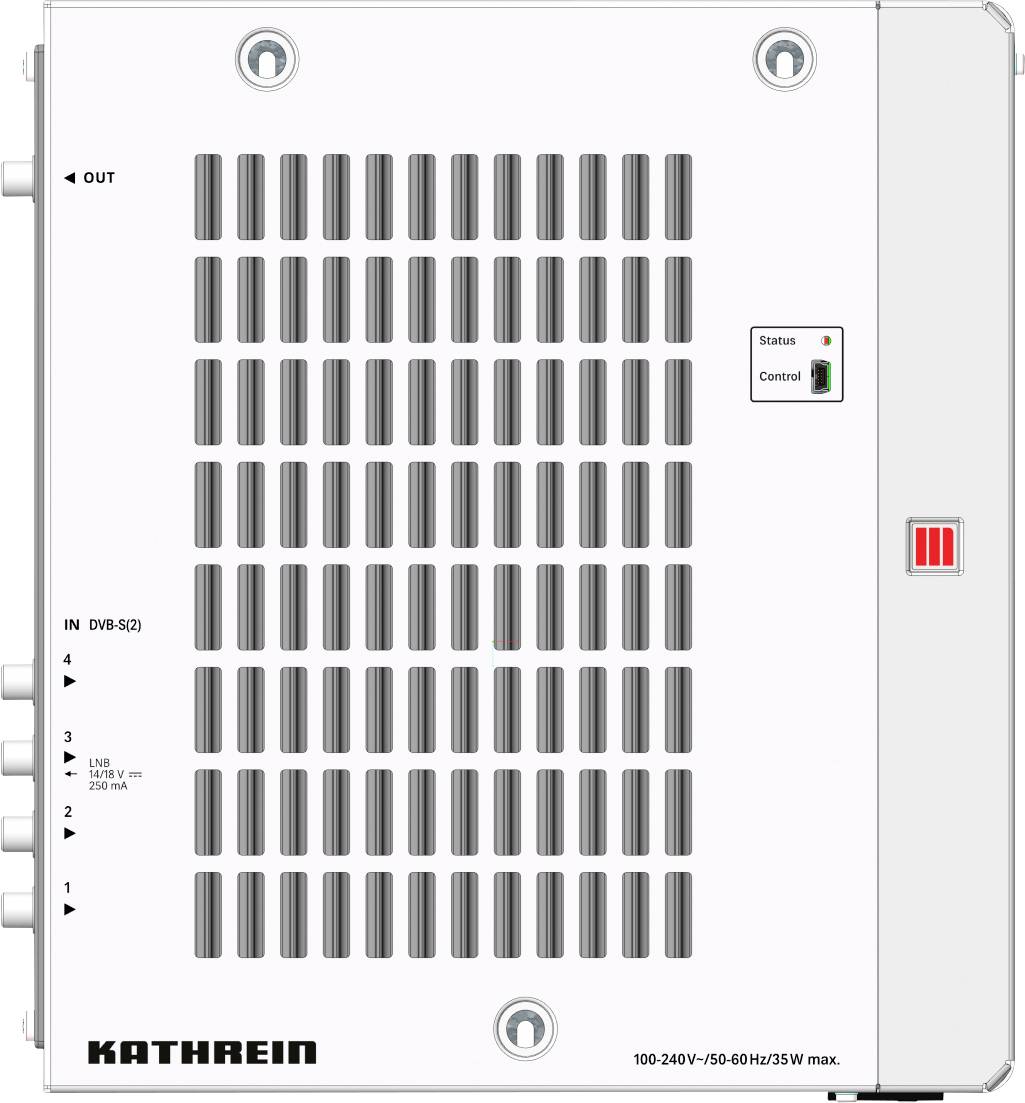 KATH UFOnano Kopfstelle UFO 80 8fach-DVB-S2 / DVB-C(J.83A) 47-1006MHz