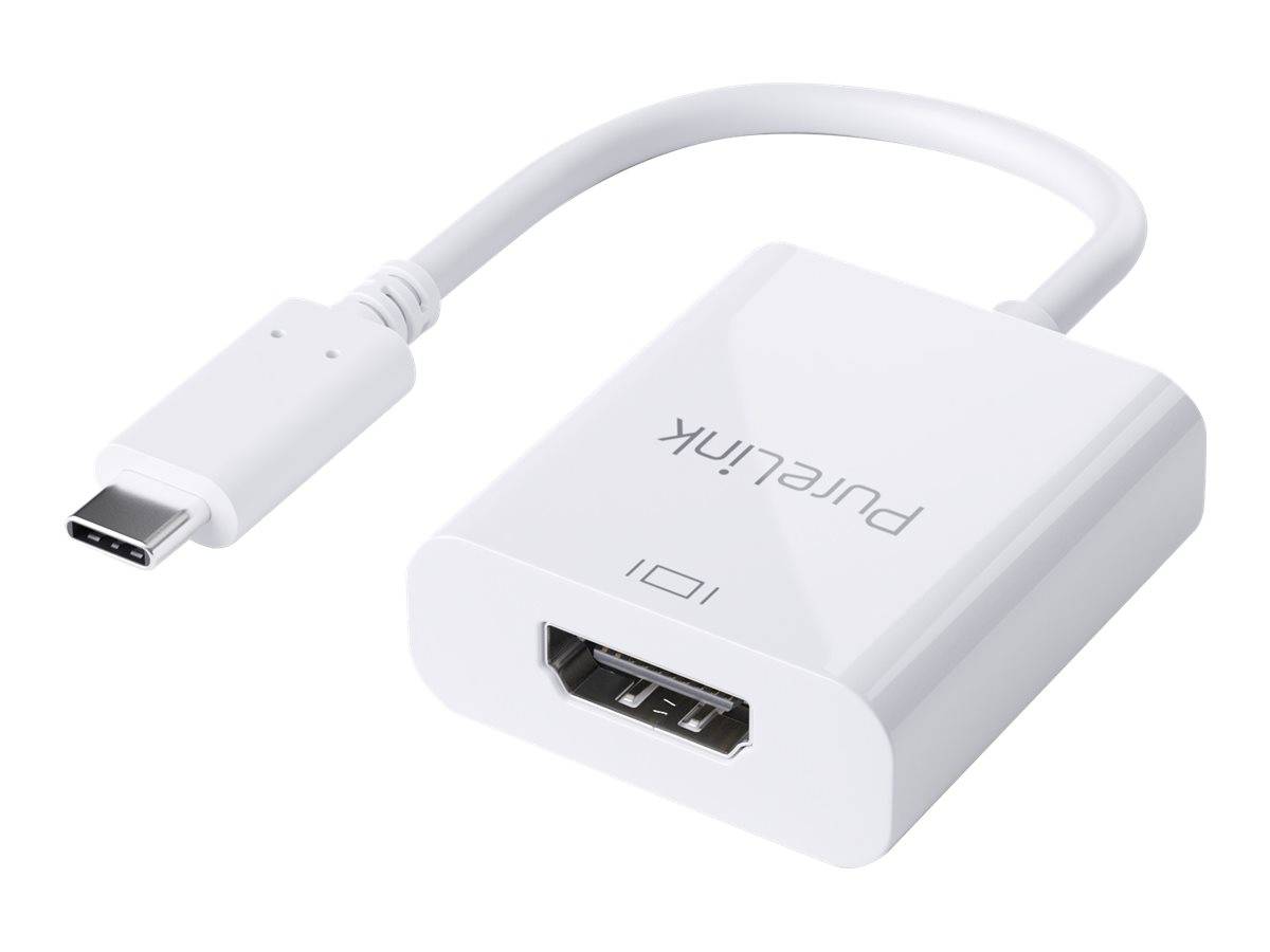 PureLink Adapter 0,10m iSerie IS180 USB-C auf HDMI 4K60Hz weiß