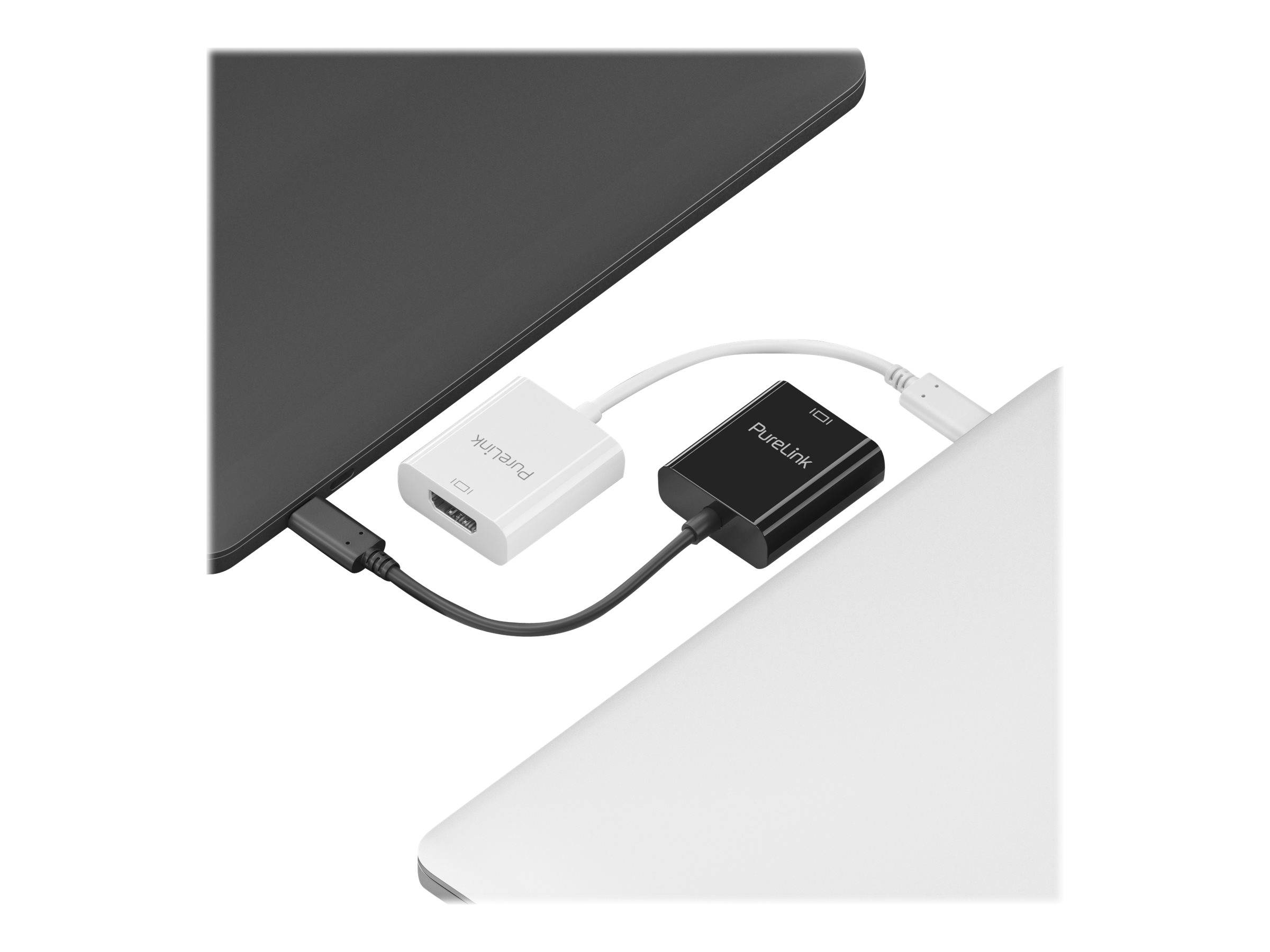 PureLink Adapter 0,10m iSerie IS181 USB-C auf HDMI 4K60Hz schwarz