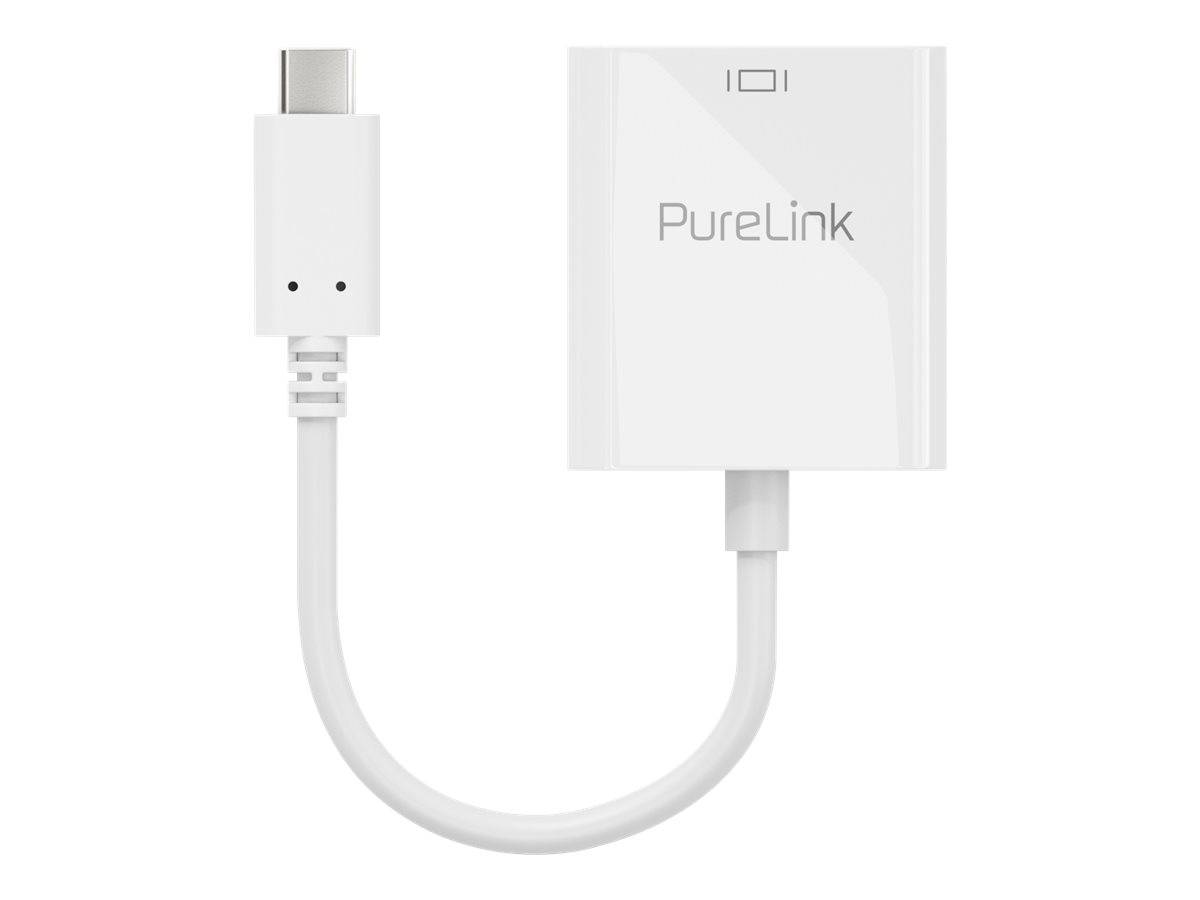 PureLink Adapter 0,10m iSerie IS200 USB-C auf DisplayPort 4K60Hz weiß