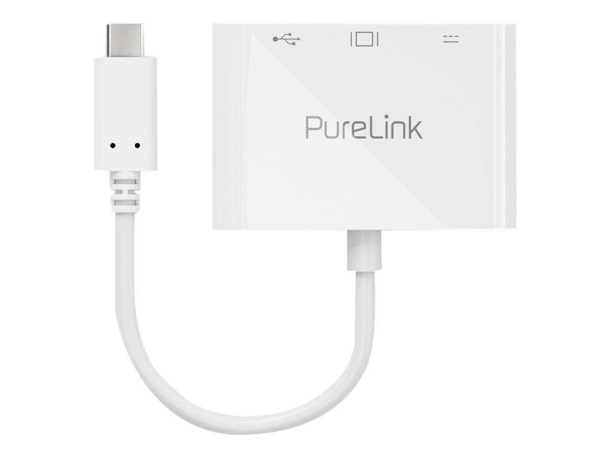 PureLink Multiport-Adapter 0,10m IS270 USB-C auf HDMI, USB-A und USB-C iSerie