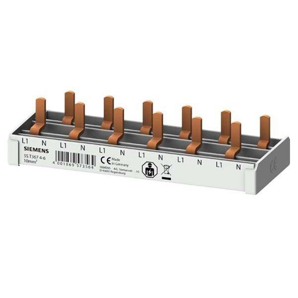 Siemens Stiftsammelschiene 5ST3674-6 kompakt 10qmm 6TE