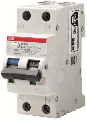 ABB FI/LS-Schalter DS201A-C16/0,03 C 2x16A-0,03A 2CSR255180R1164