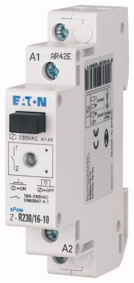 EATON Z-R230/16-10 ICS-R16A230B100 Installationsrelais 230VAC 1S 16A ICS-