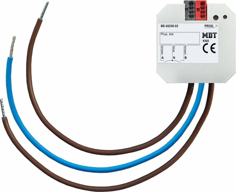 MDT BE-02230.02 Tasterinterface/Taster- schnittstelle 2fach UP 230VAC