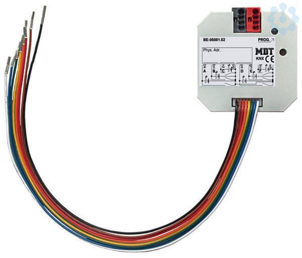 MDT Tasterschnittstelle / Tasterinterface 6-fach UP Ausführung