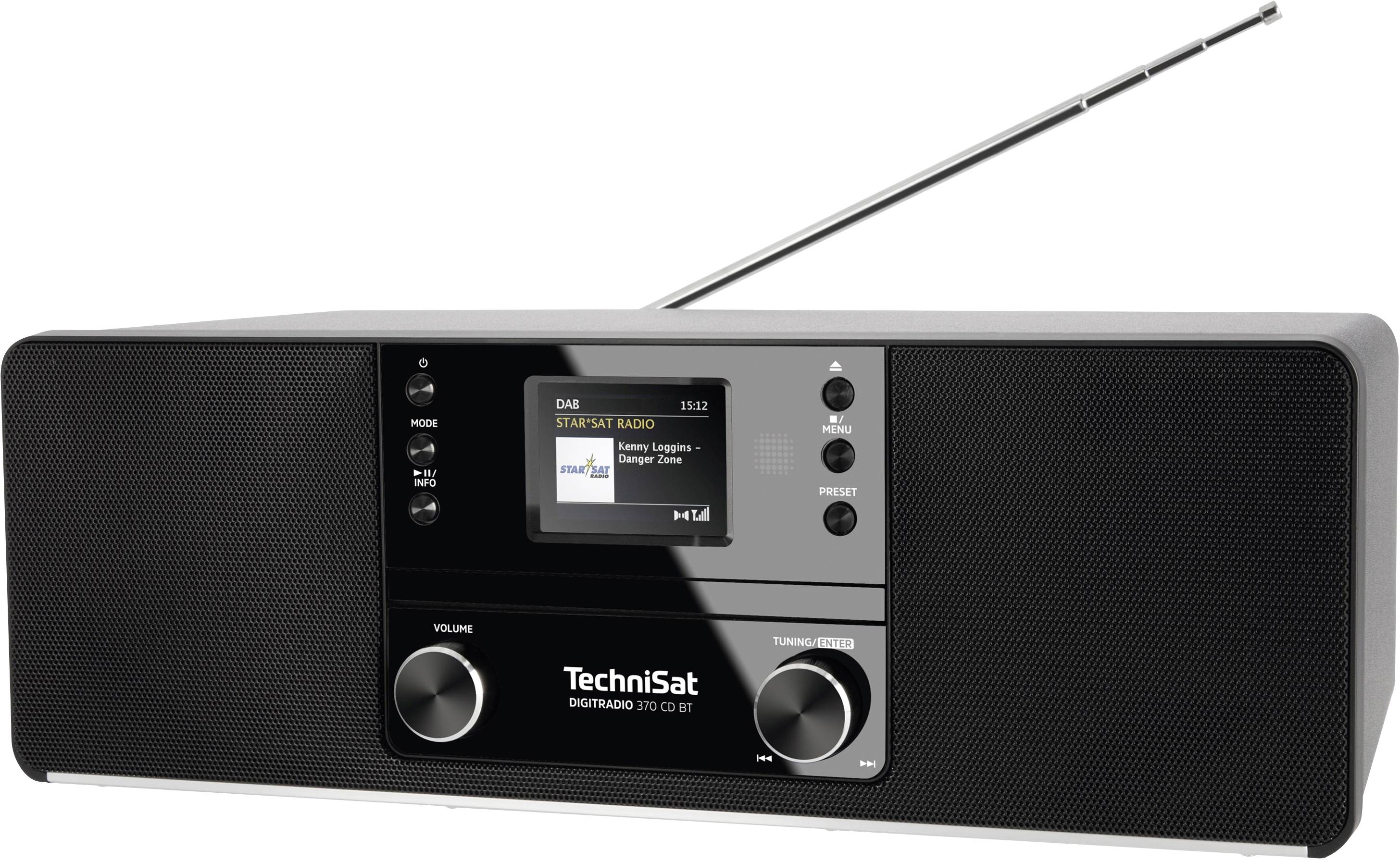 TechniSat DigitRadio 370 CD BT 0000/3948 DAB+/UKW,CD,Bluetooth,schwarz