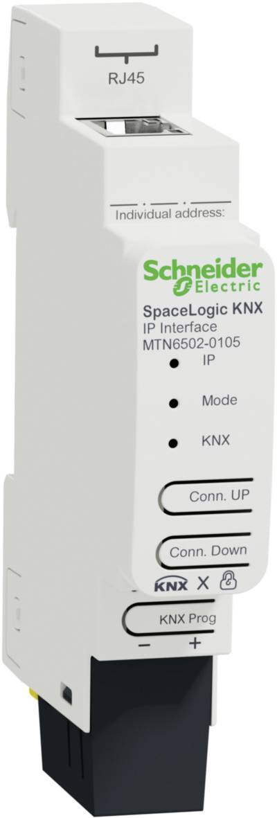 Schneider SpaceLogic KNX MTN6502-0105 IP-Schnittstelle DIN-Schiene