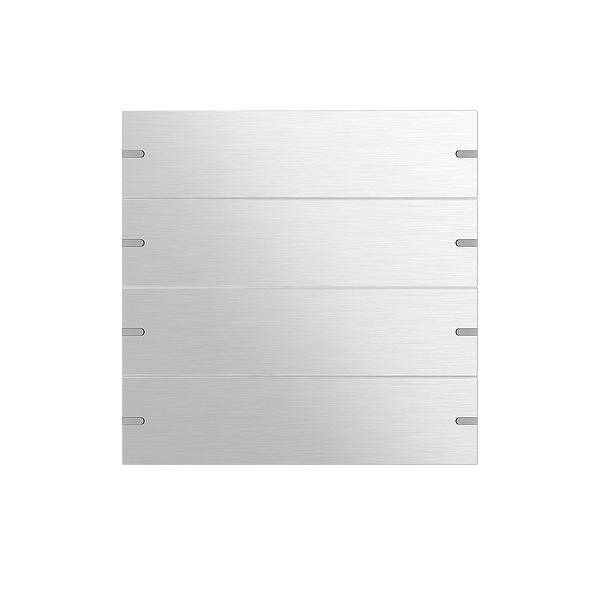 GIRA 502417 Wippenset 4fach Tastsensor4 TS4 Aluminium (eloxiert)