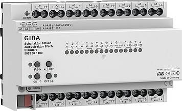 GIRA 502800 Schalt-/Jalousieaktor 16/8f 16A Standard OneKNX REG