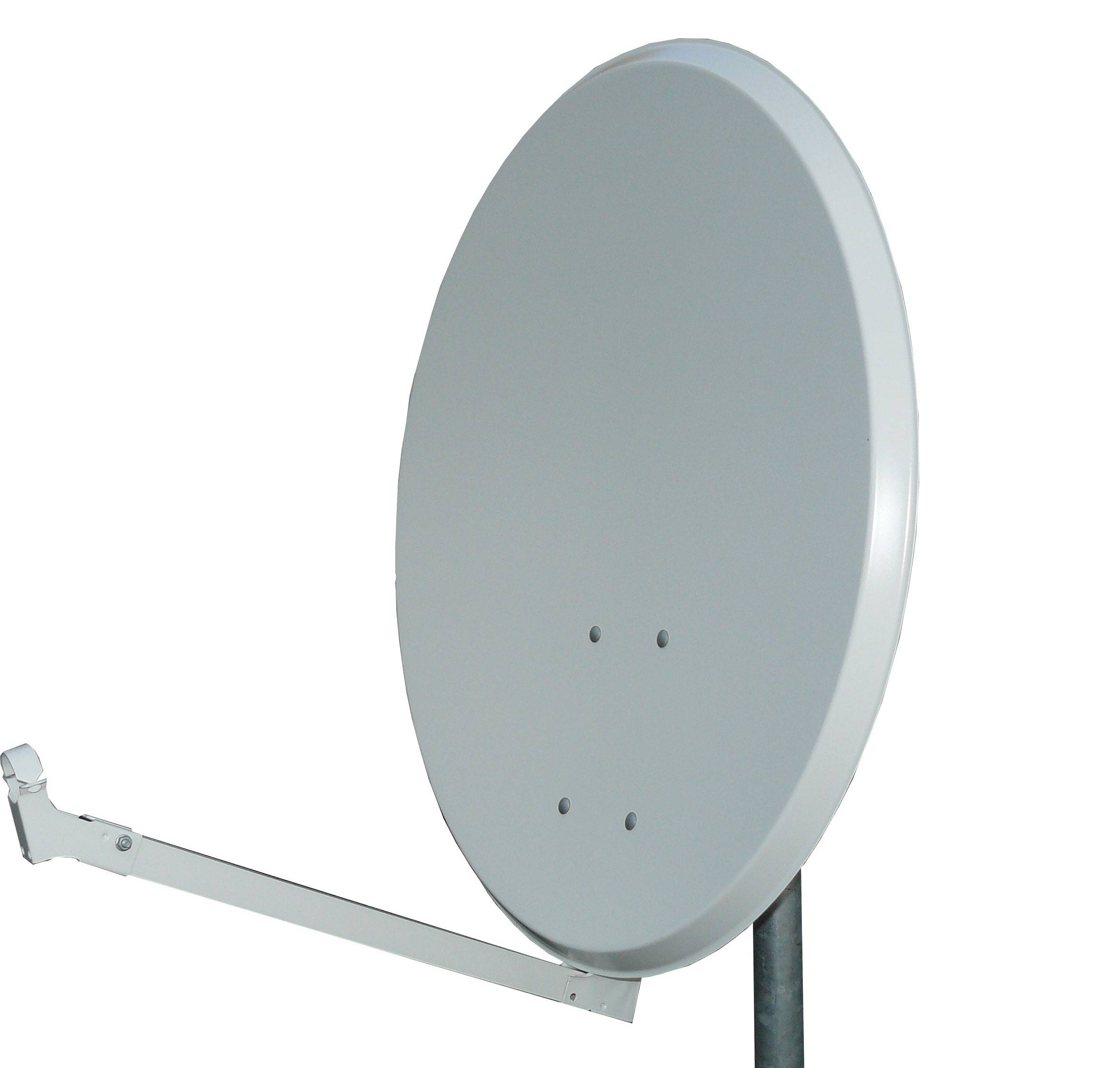 8424450213360 - Die neuen Easy-Line Satellitenantennen aus pulverbeschichteten Aluminiumerfüllen die von gewohnten Qualitäts- und LeistungsstandardsDie Rückenhalterung der Feedarm und der LNB-Halter sind alle in derFarbe des Reflektors lackiert (793302)