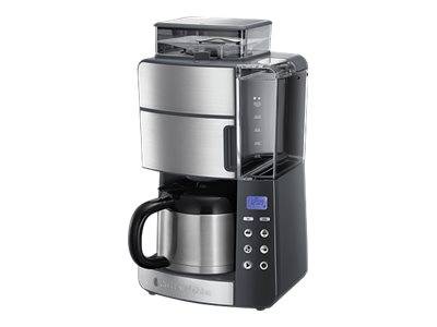 Russel Hobbs Grind & Brew Kaffeeautomat 10Tassen 1000Watt Thermo Mahlwerk