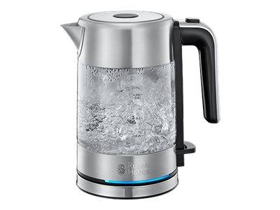 Russel Hobbs Compact Home Wasserkocher 2200Watt 0,8L Glas