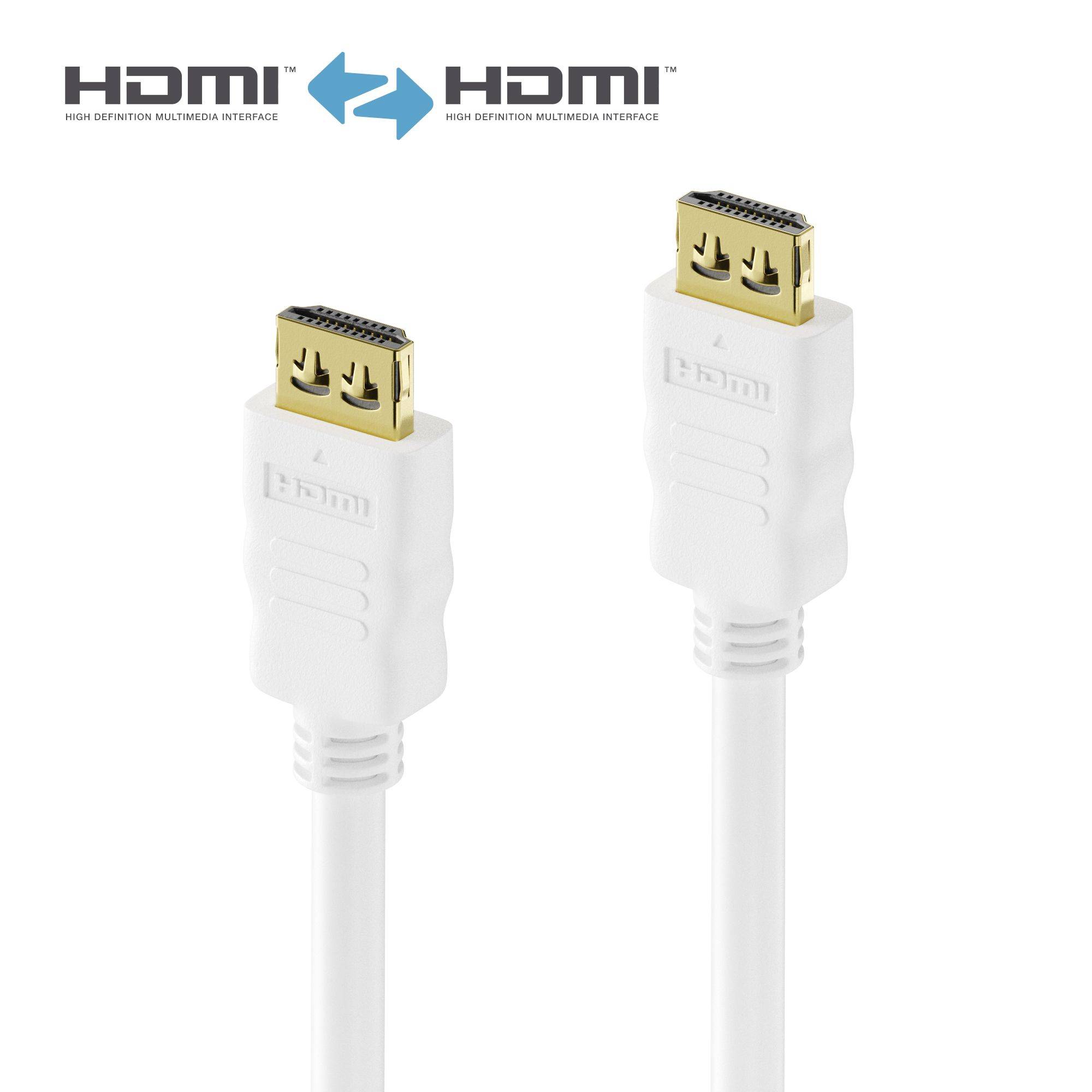 PureLink HDMI-Kabel 0,5m ws PI1002-005 PureInstall,Premium,2.0/18Gbps,4K/60Hz